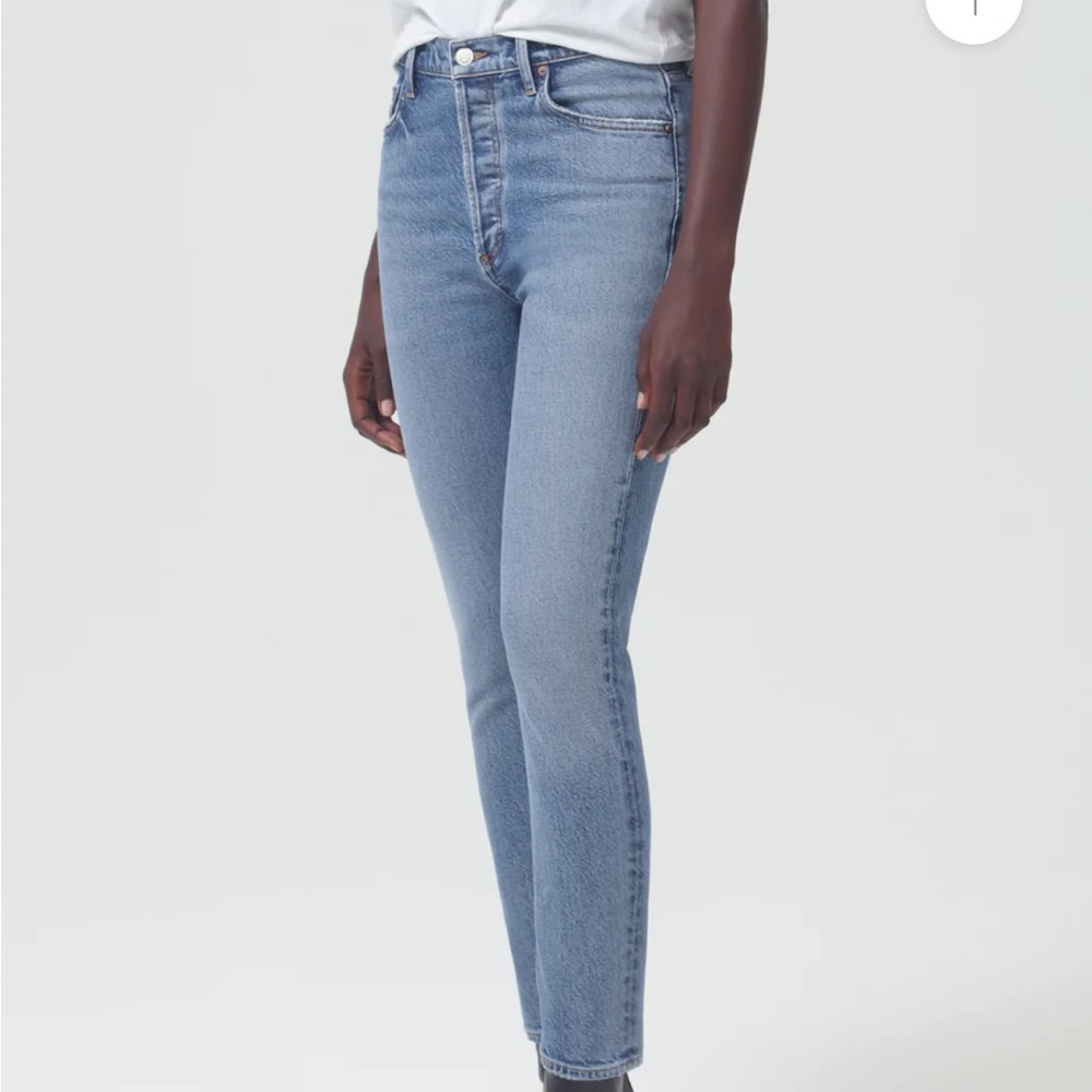 Like new agolde nico jeans